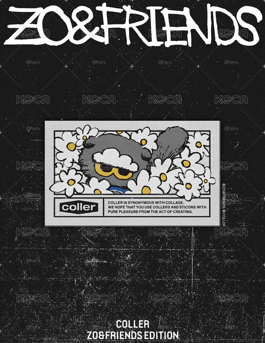 ［現貨］ZO&FRIENDS X COLLER 