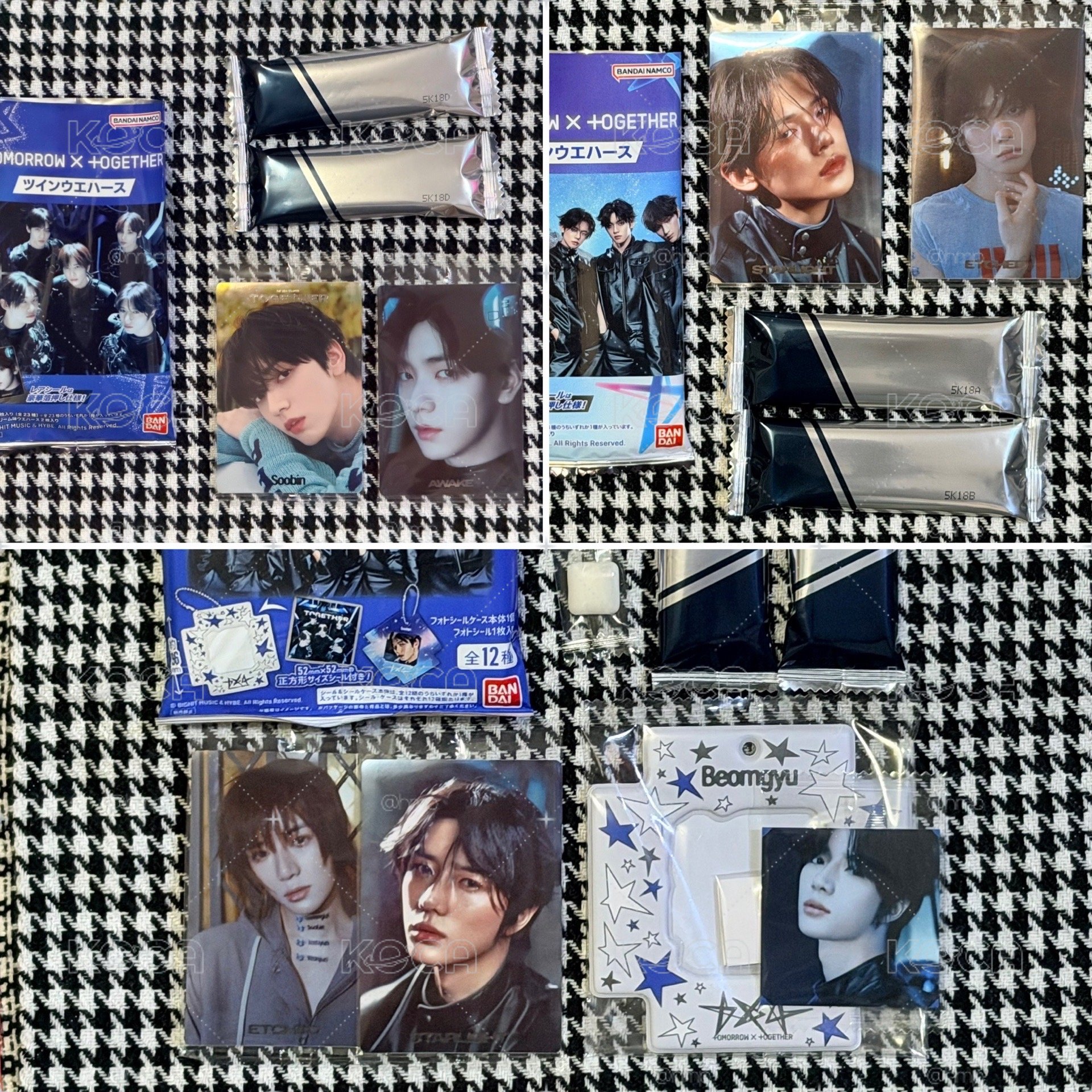 TXT/ 正四 Bandai食玩、貼紙