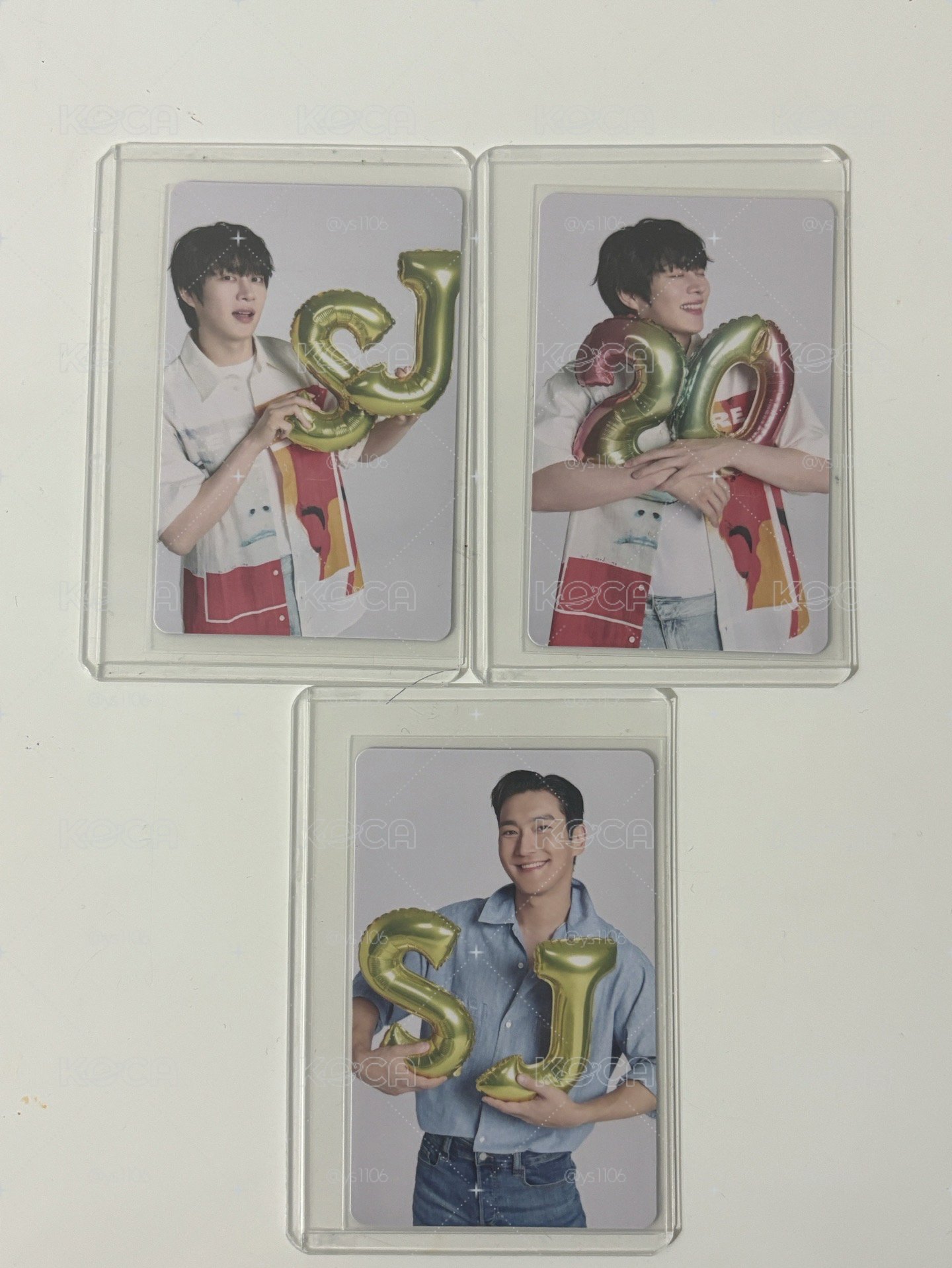 SUPER JUNIOR 希澈 始源 超市隨機卡SJ20