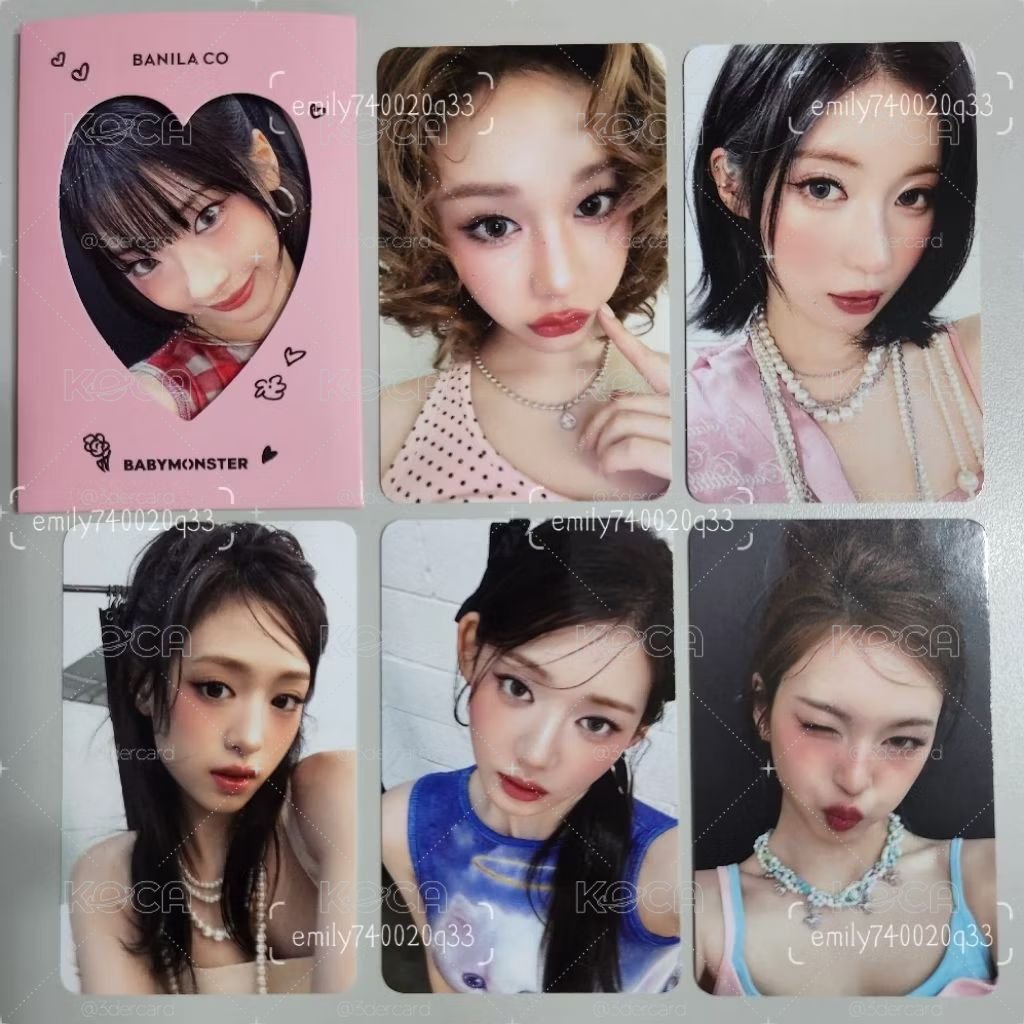 BABYMONSTER BANILA CO3.0代言卡