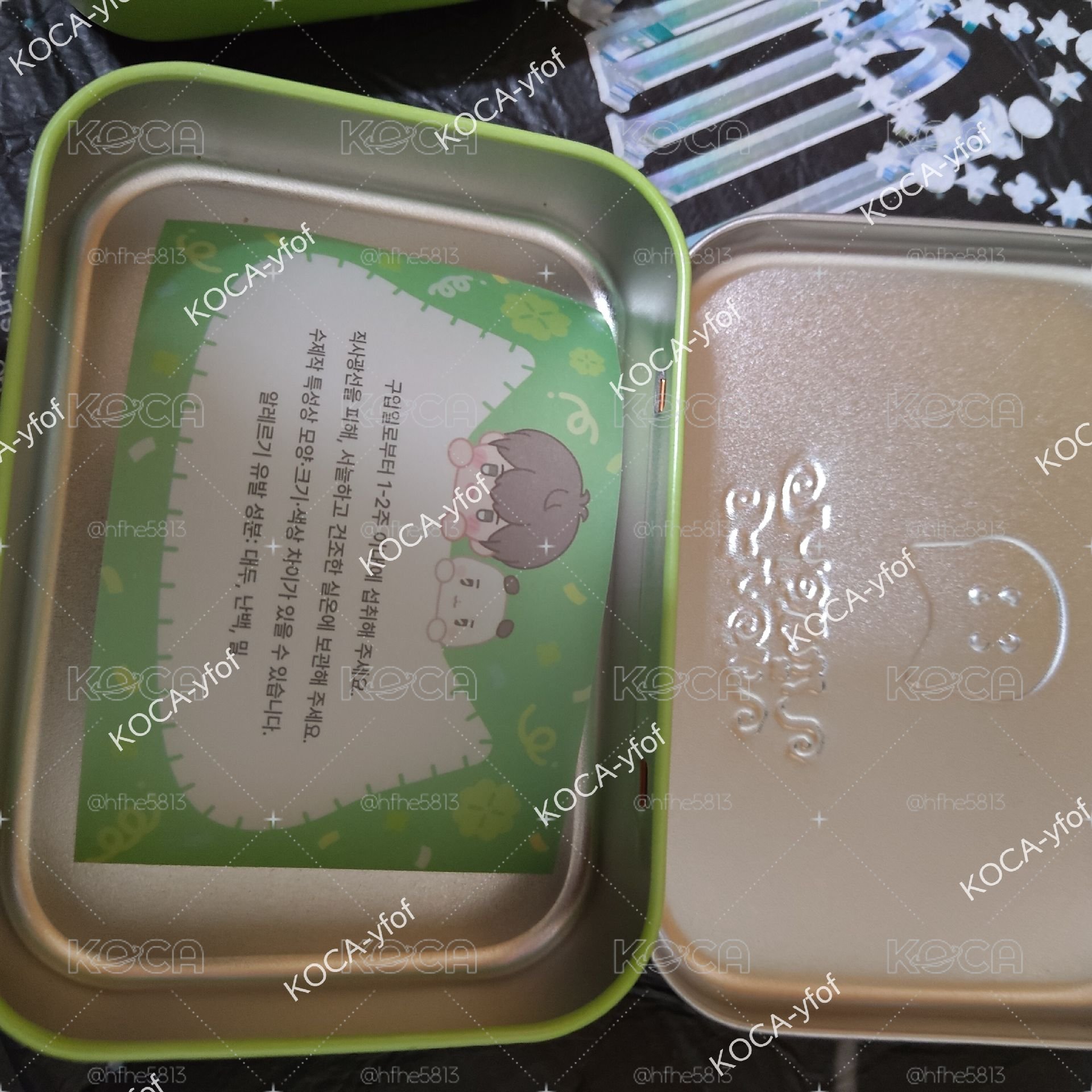 河玟生日鐵盒