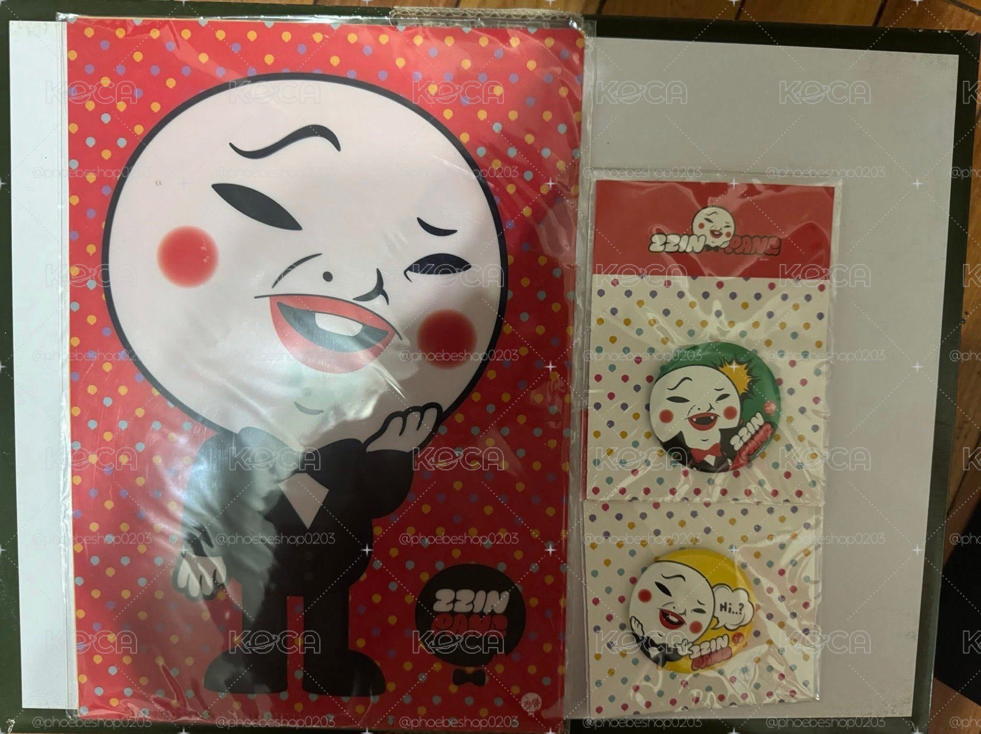 2014 ZZINPANG 面癱希 周邊 