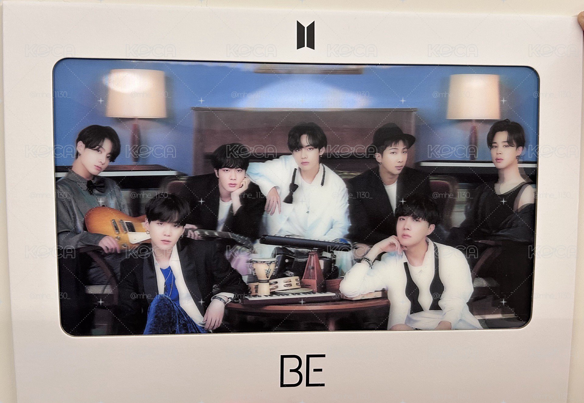 BTS《BE》-3D 透鏡狀照片海報