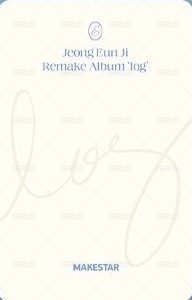 log ms 視訊 簽售卡  背面