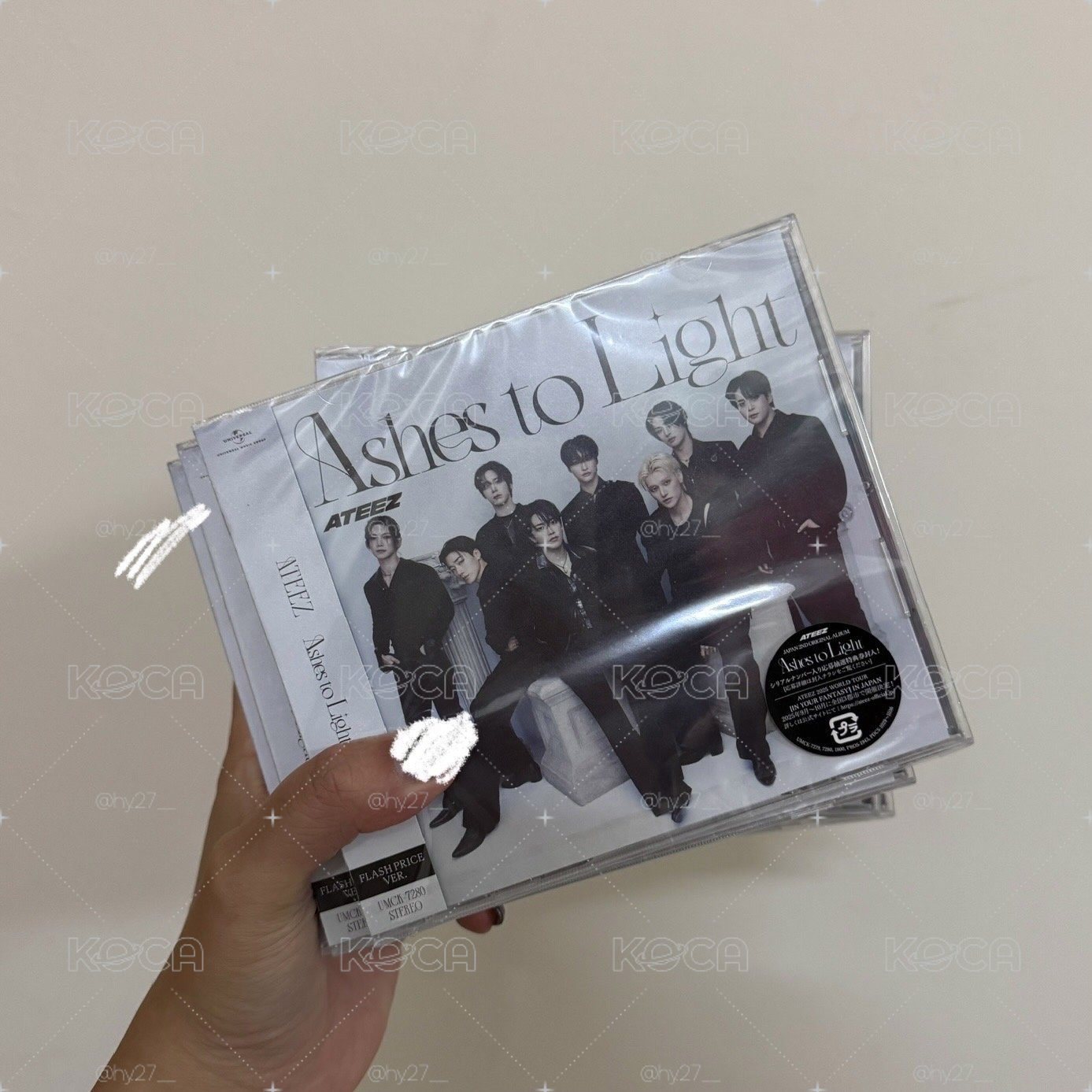 ATEEZ ashes to light日專 全新