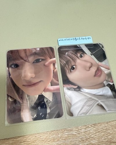 NCT WISH WISHLIST日專小卡 Sakuya Ryo