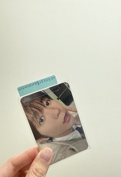NCT WISH WISHLIST日專小卡 Sakuya Ryo