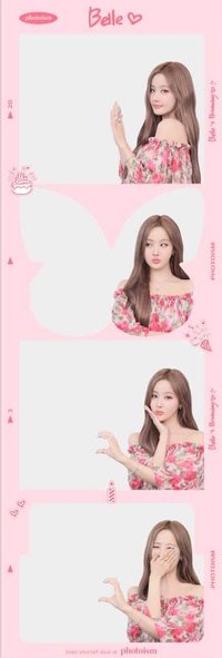 PHOTOISM X BELLE photoism 人生四格卡 A ver.