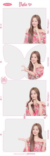 PHOTOISM X BELLE photoism 人生四格卡 B ver.