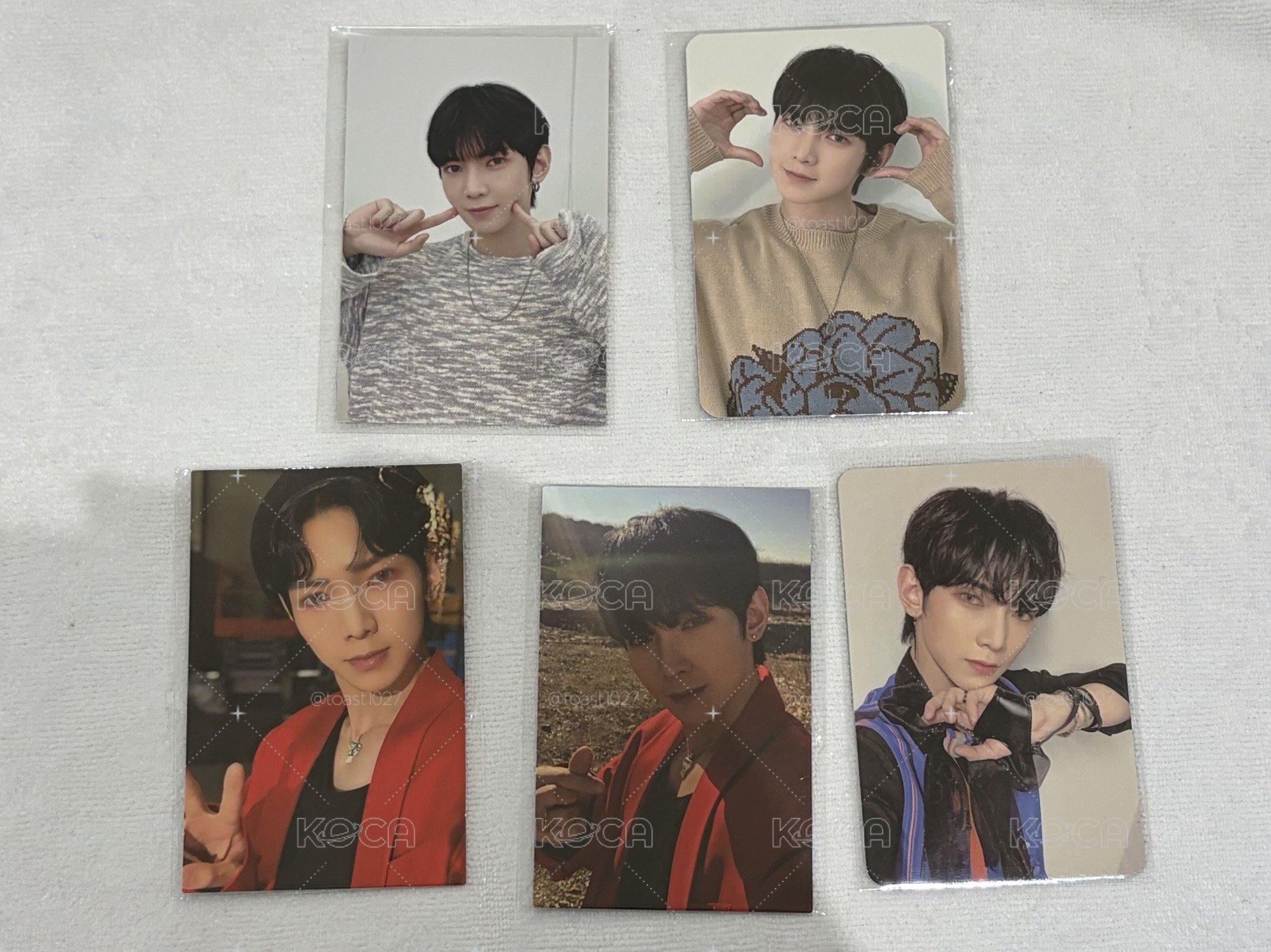 ATEEZ 呂尚 簽售卡 專卡 五張綁售