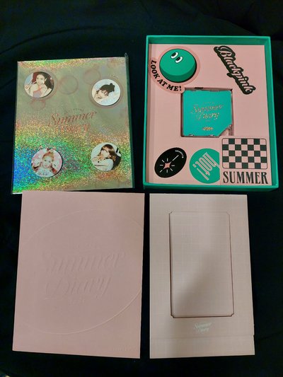 BLACKPINK 2021夏日日記kit 全專