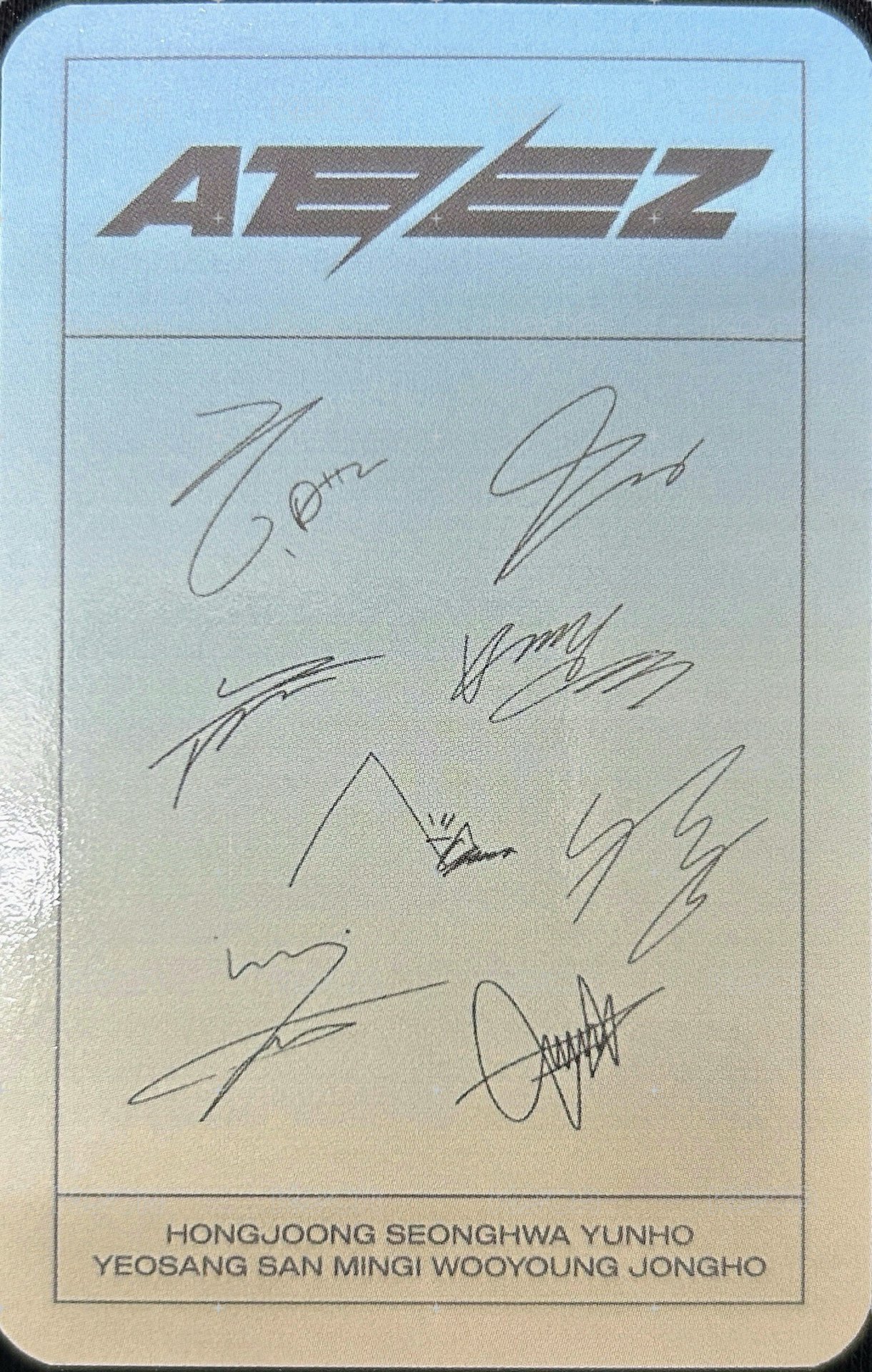 SEOUL FESTA 2023 入場卡 / 場限卡  背面