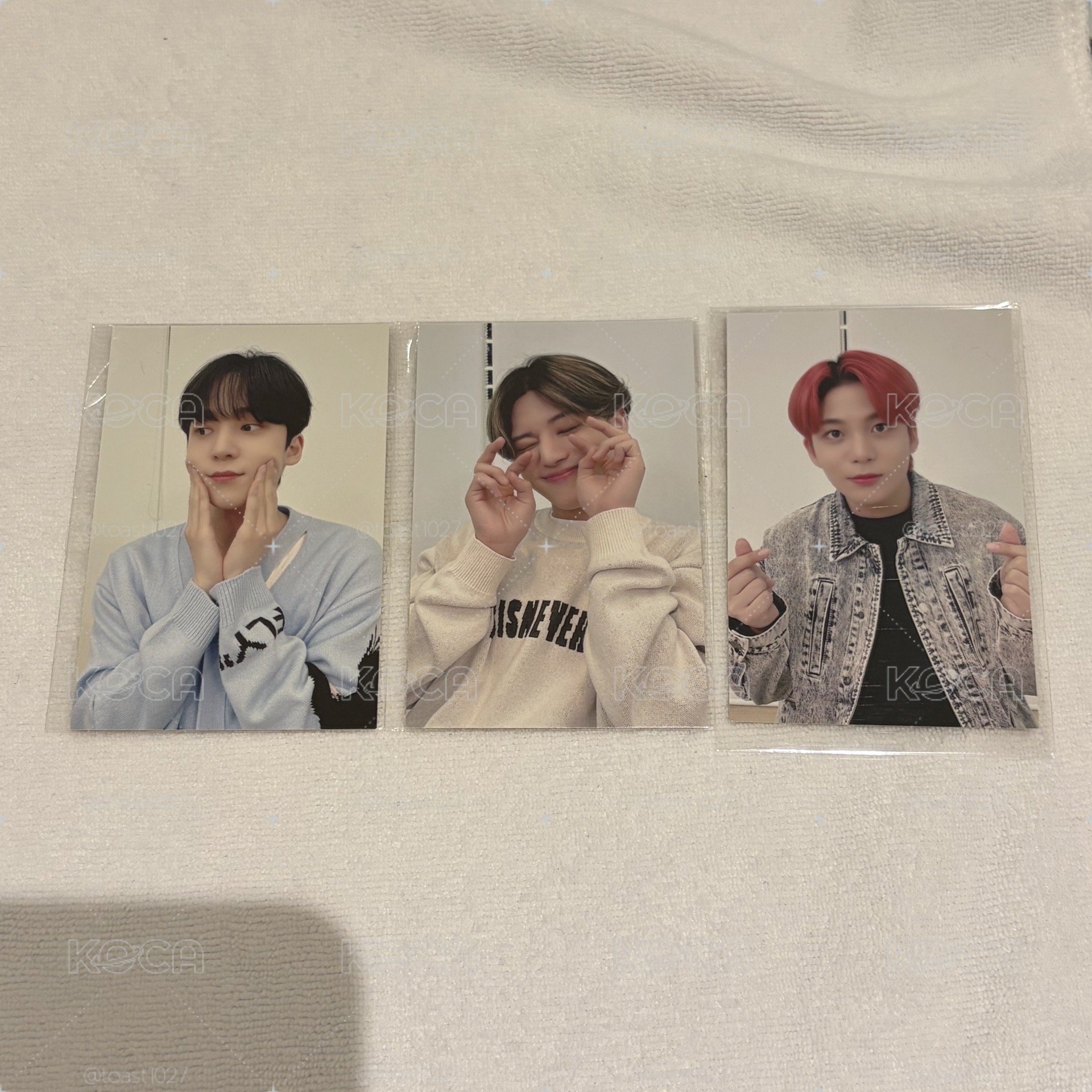 ATEEZ 潤浩 友榮 鍾浩 簽售卡 三張綁售