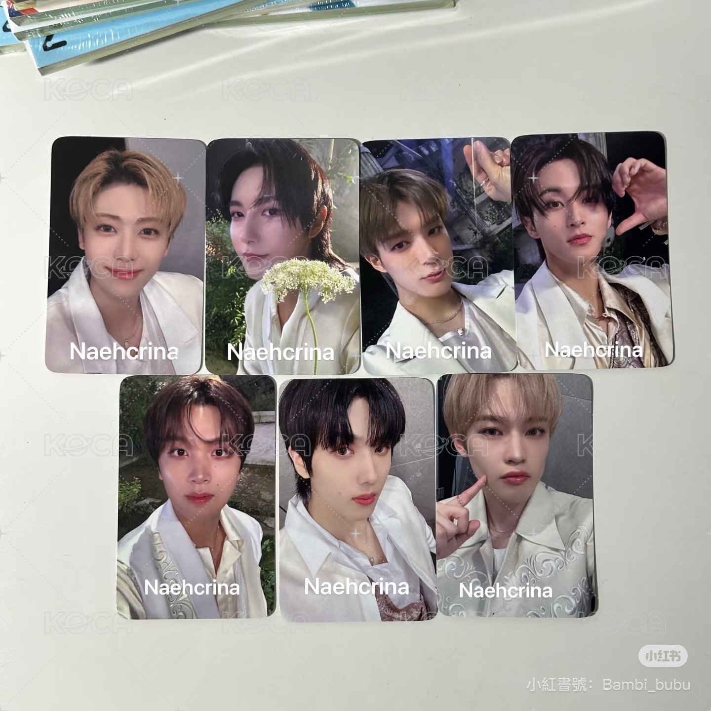 正規四 wm 幸運卡  背面