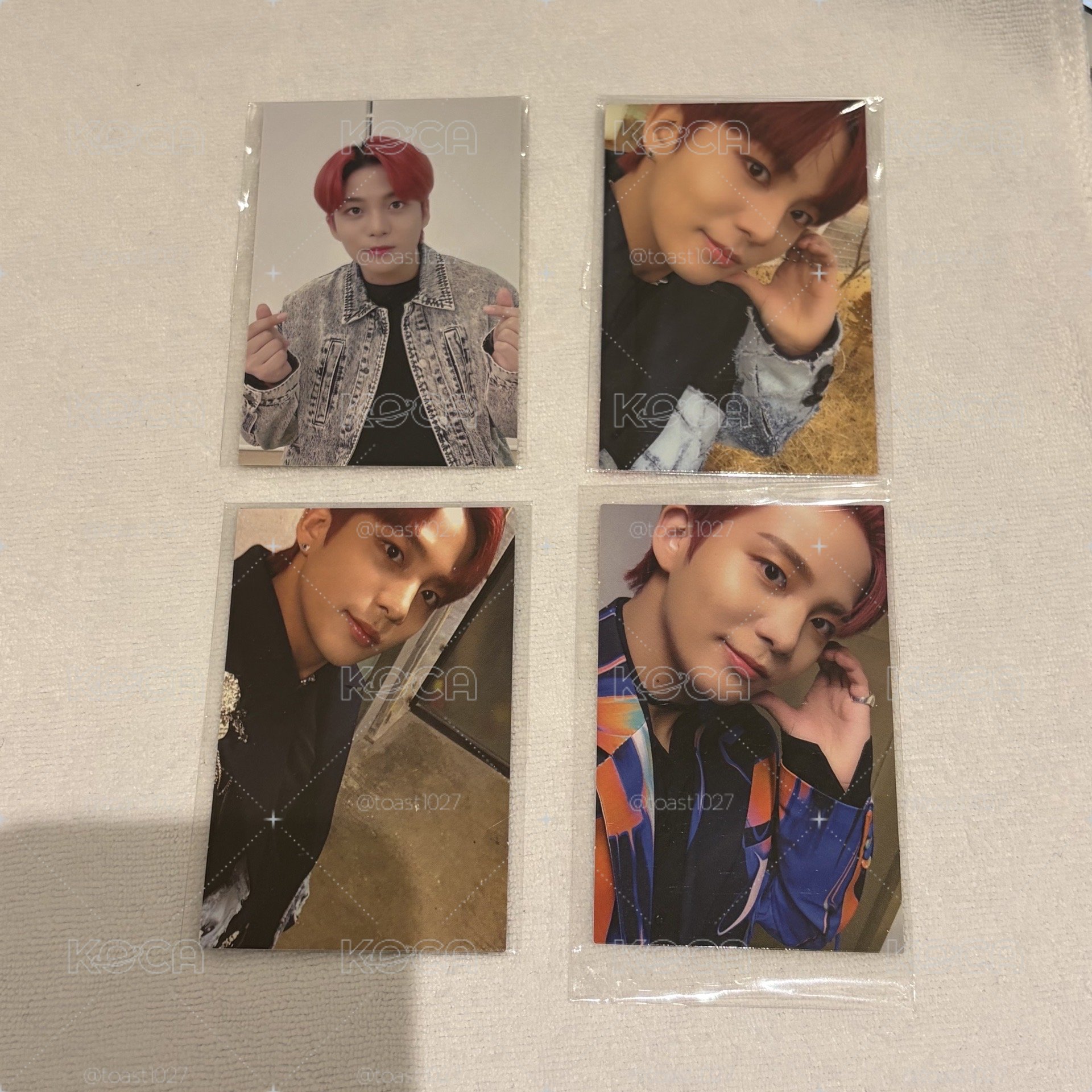 ATEEZ 鍾浩 簽售卡 專卡 四張綁售