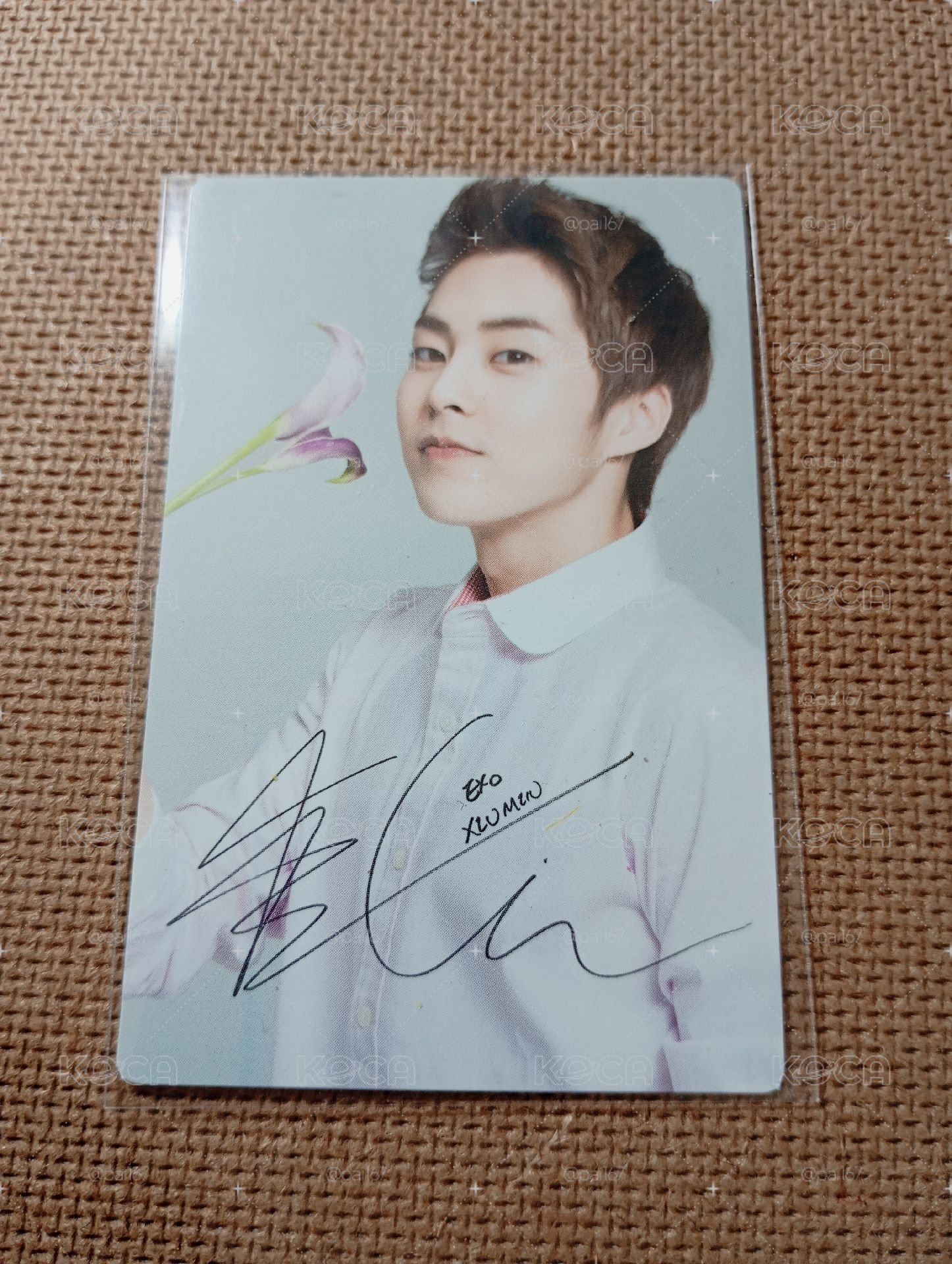 NR 代言卡 XIUMIN