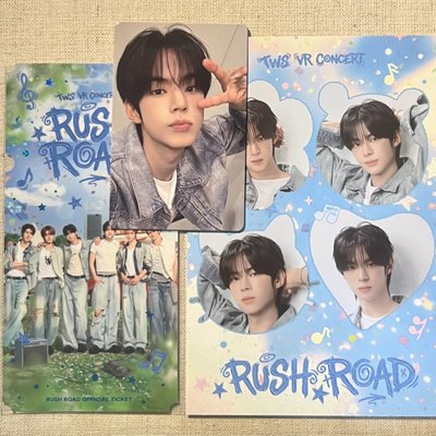 VR電影卡、四格照、票根 道勳set