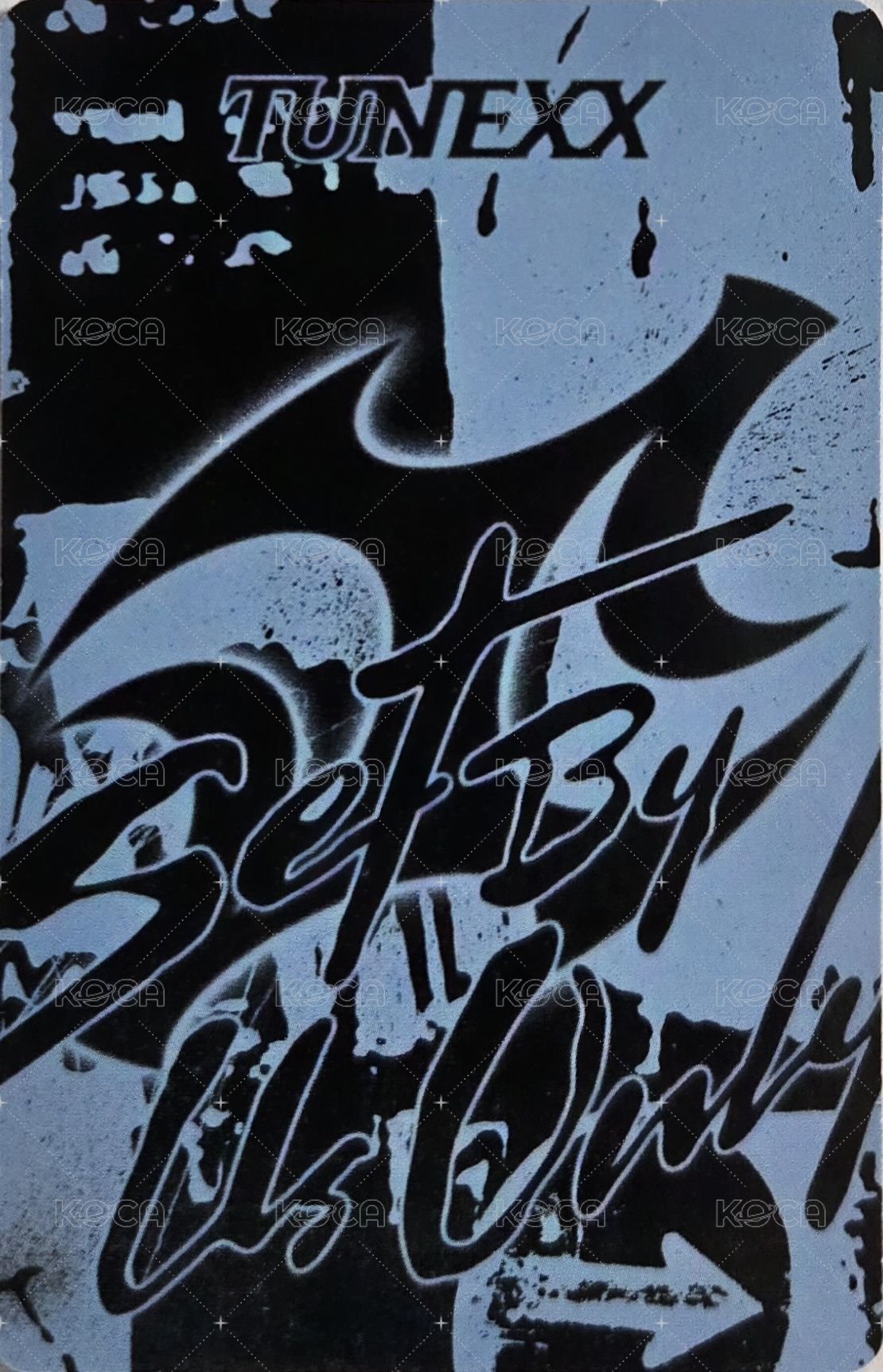 SET BY US ONLY 專輯卡 unset ver. 背面