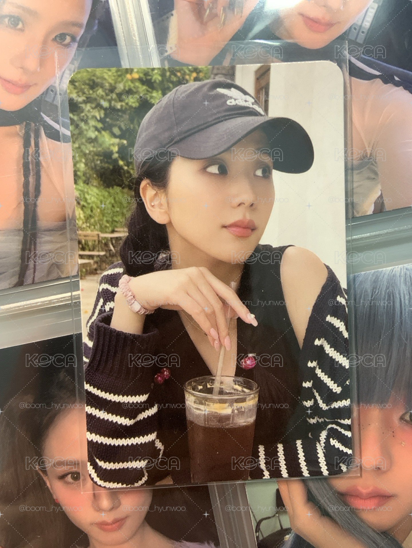 BORN PINK 灰版專卡 飲料秀