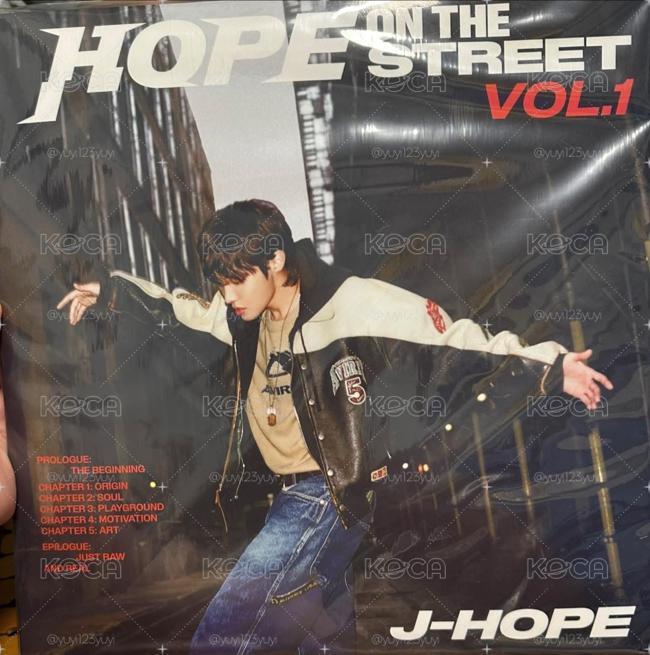 J-HOPE 鄭號錫 HOPE ON THE STREET 黑膠