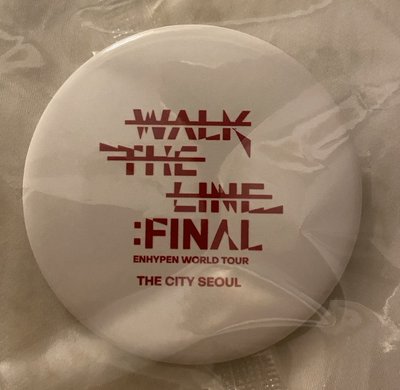 WTL 韓安 蠶室快閃店 入場禮隨身鏡