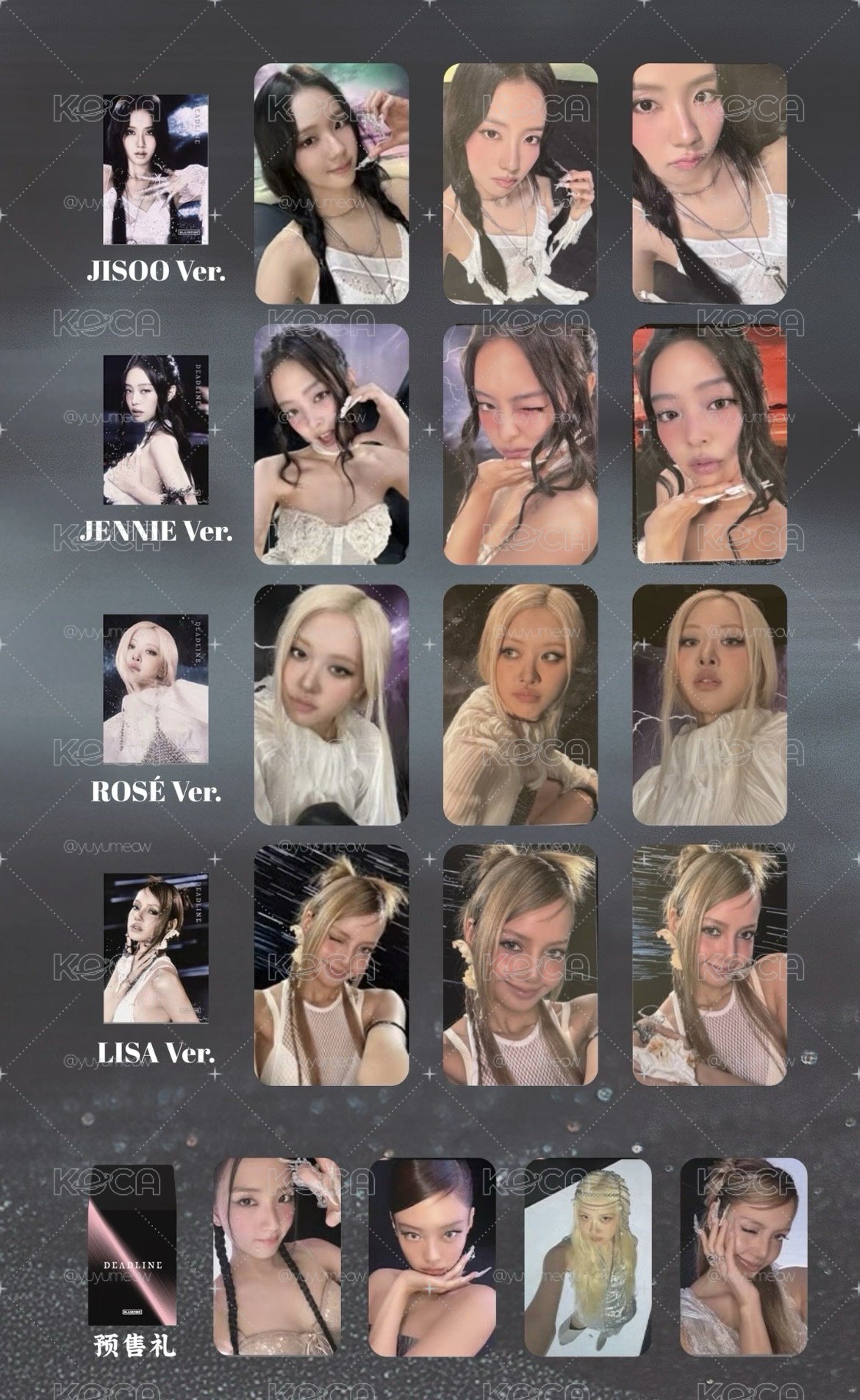 BLACKPINK 日本限定特典G