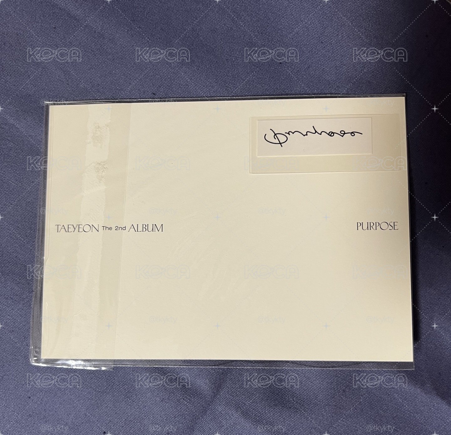 太妍 PURPOSE 豪華版 全專 + Panorama小卡*2 不拆售