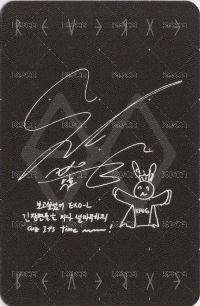 Reverxe ex-version B 專輯卡  背面