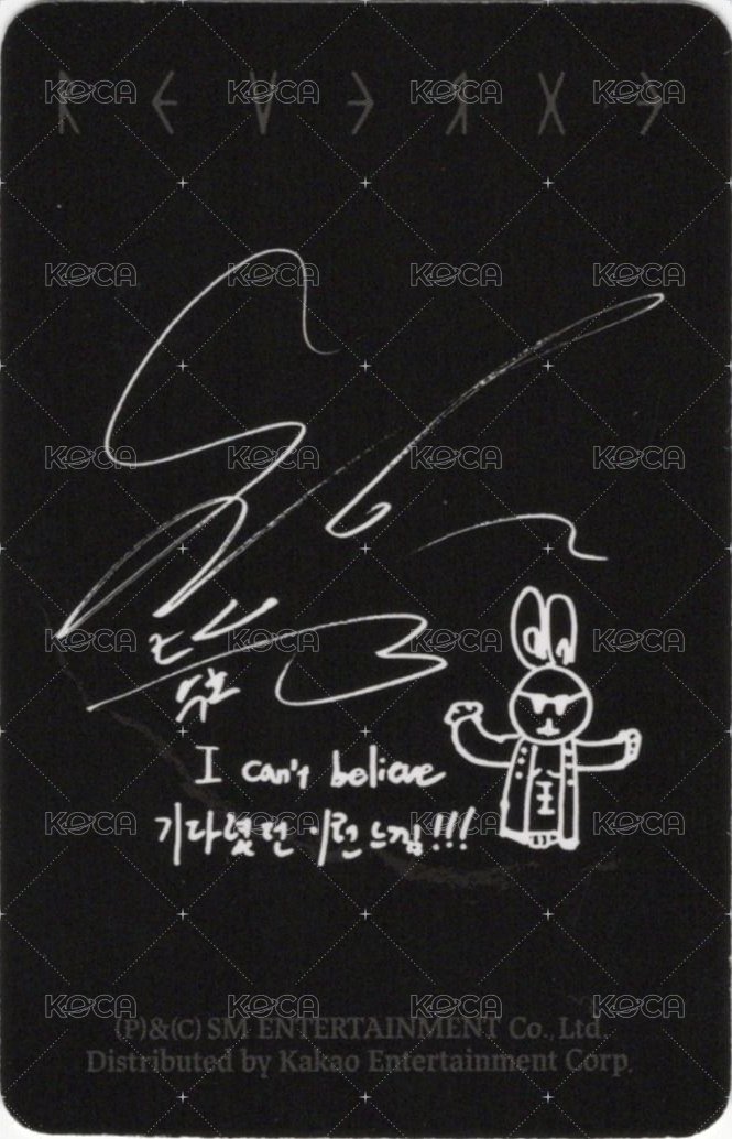 Reverxe compact ver 專輯卡  背面