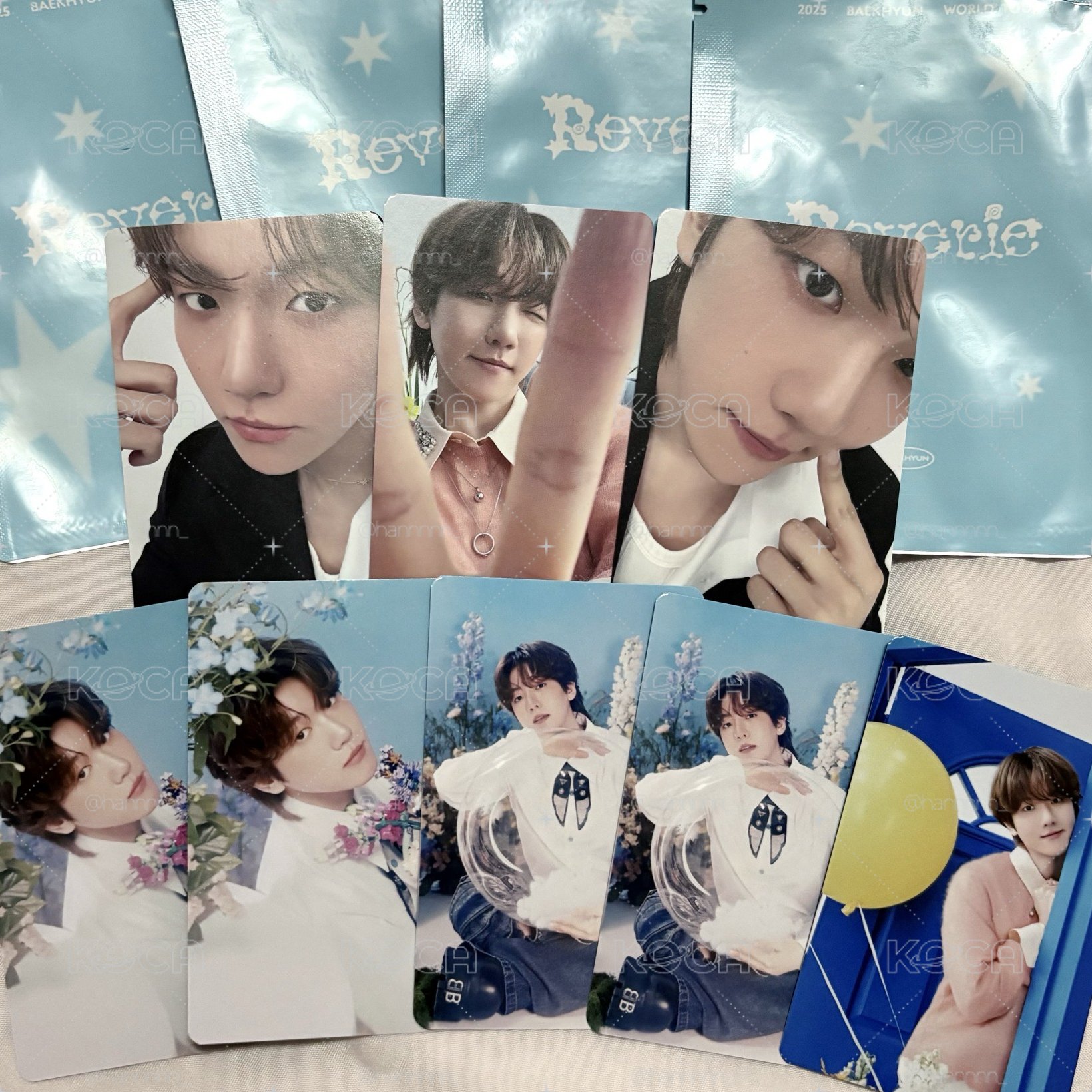 8張 Reverie 隨機卡～～☁️🩵
