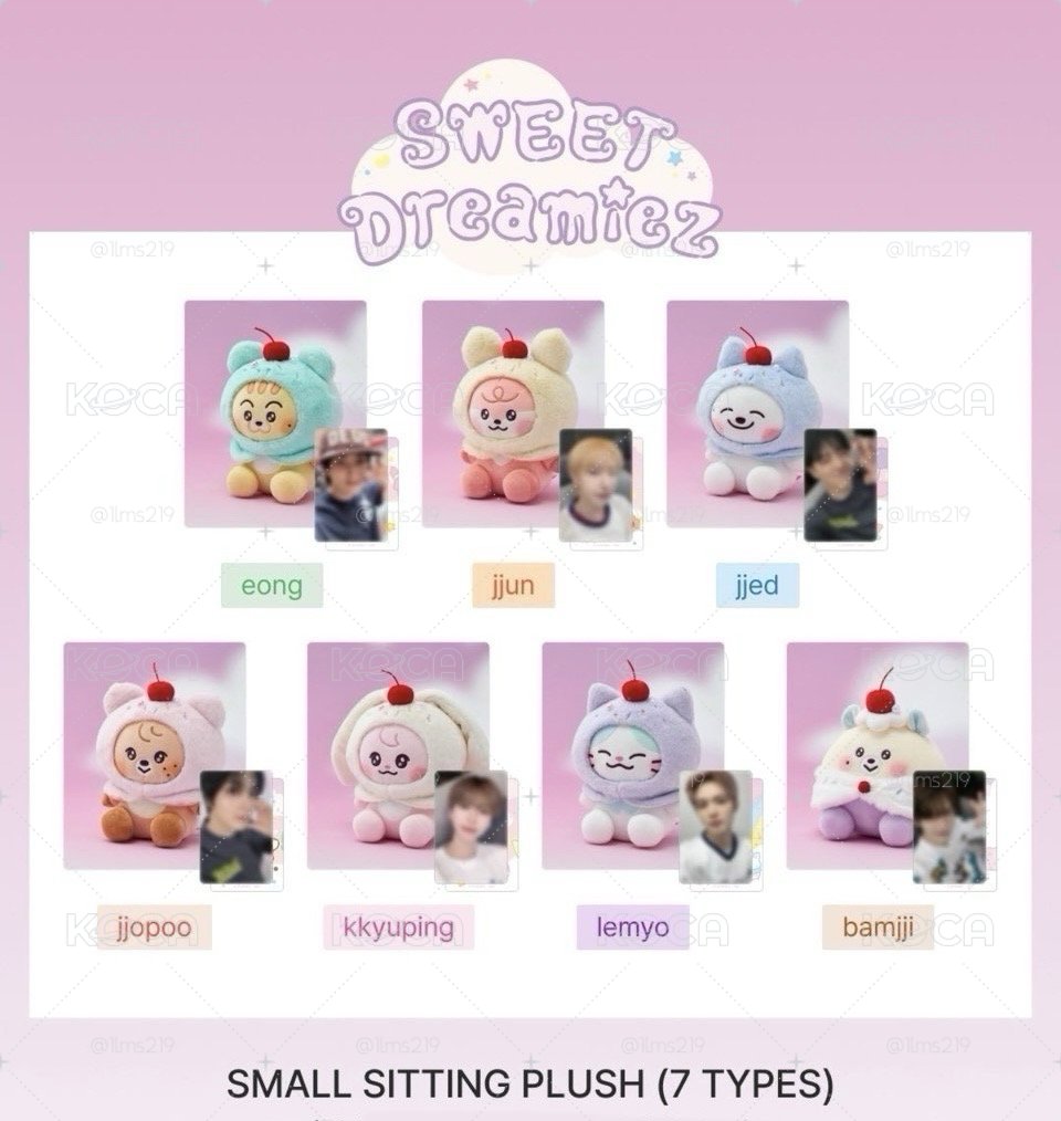 Sweet Dreamiez 坐姿娃 楷燦 渽民 兩隻不拆