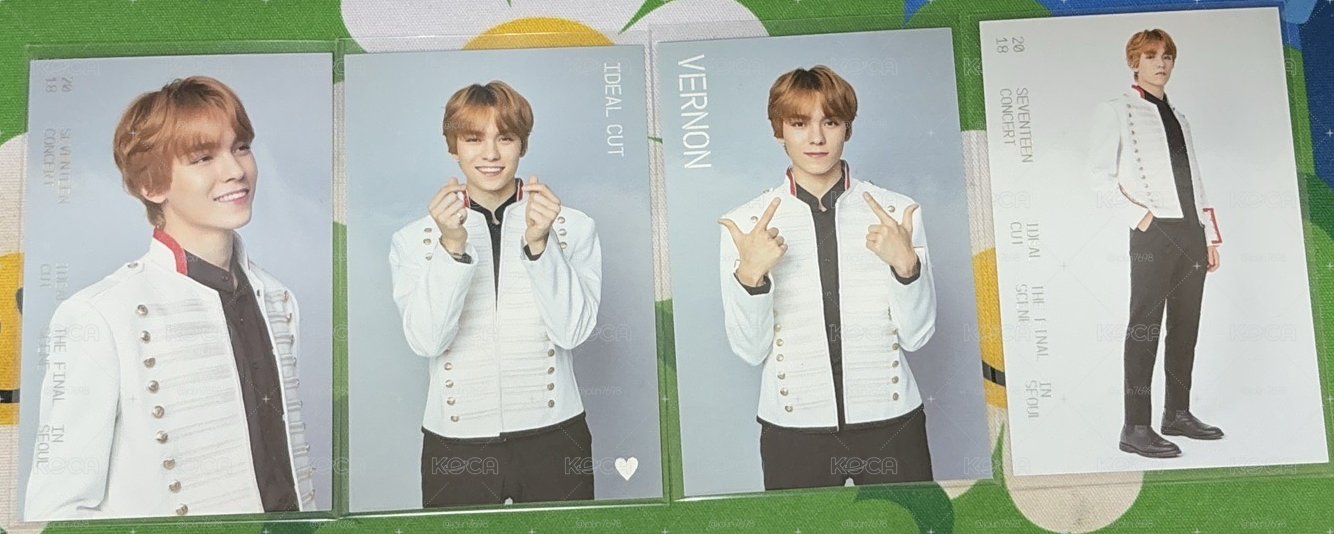 勝寛 Vernon IDEAL CUT 隨機卡 各一套 「共8張不拆售」