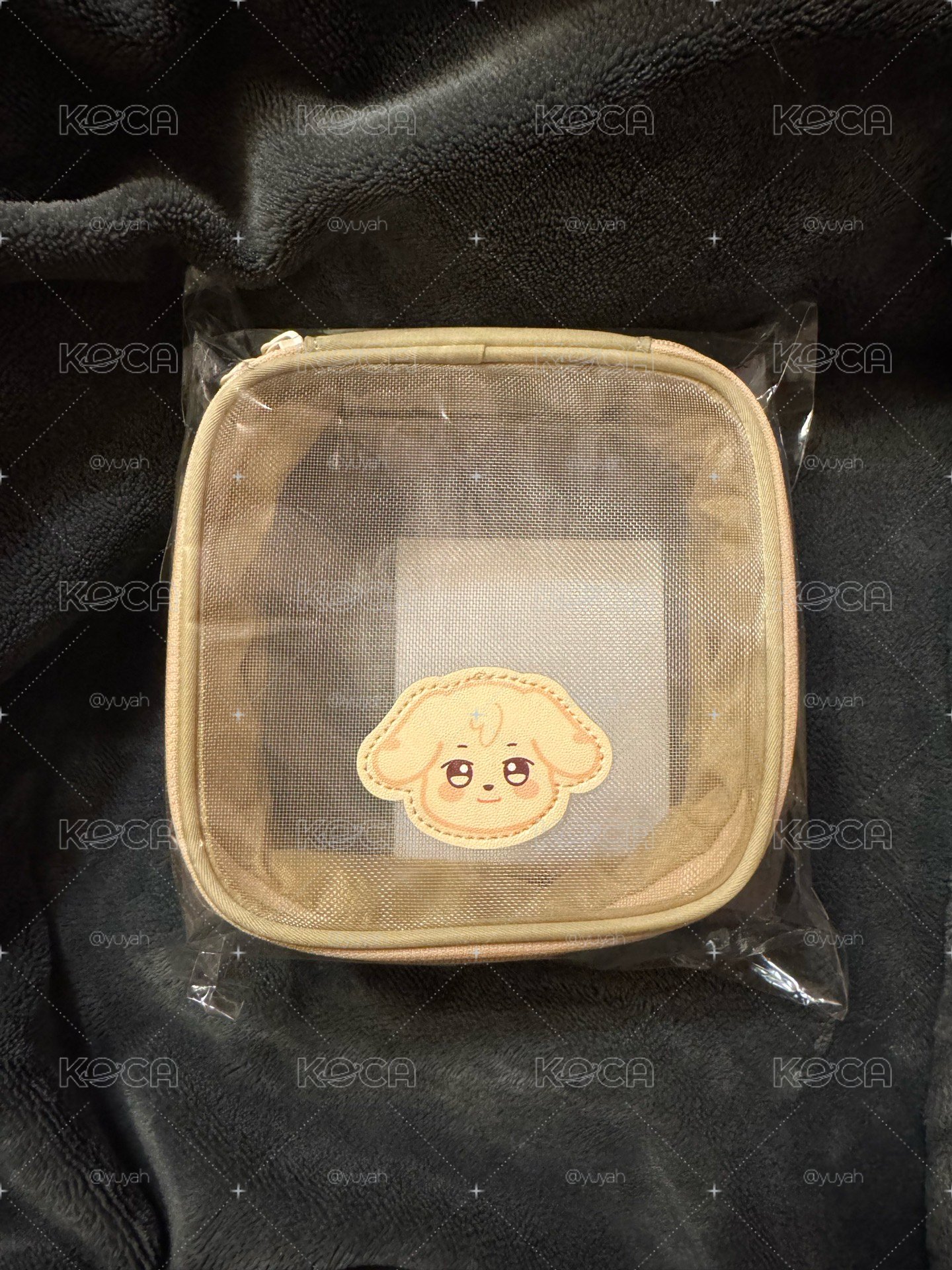 潤 ANITEEZ IN TREASURE TAIPEI ONLY 拉鍊收納袋 MESH POUCH TYUdeongi