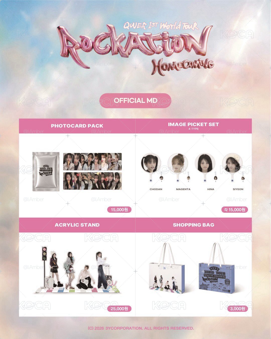 QWERQWER 1ST WORLD TOUR <ROCKATION : HOMECOMING> ENCORE IN