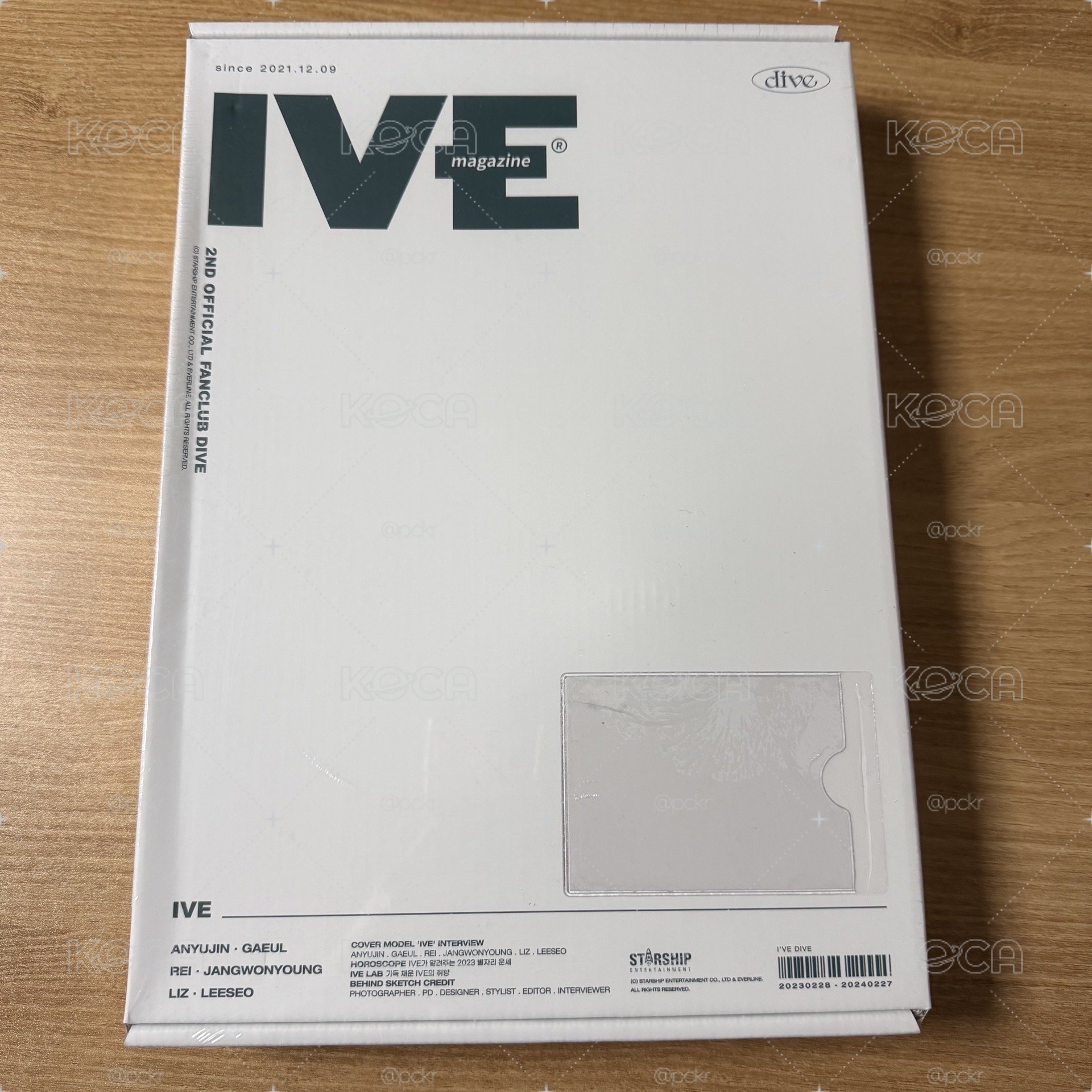 IVE二期會員禮