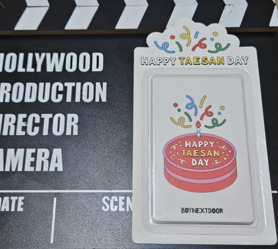 24全新泰山生日組:立牌+小卡組+明信片組