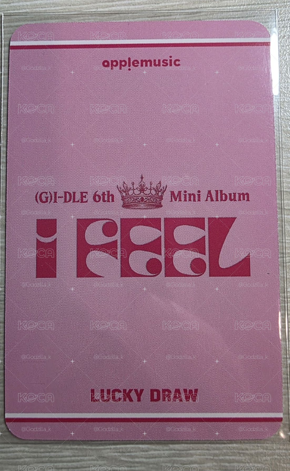 I feel am 1.0 幸運卡 ver.A 雨琦