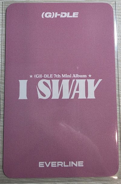 I SWAY el 4.0 線上 簽售卡 小熊 小娟