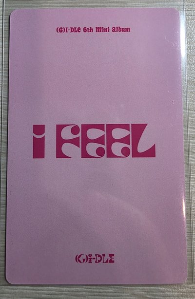 I feel yzy 幸運卡  ver.B 小娟