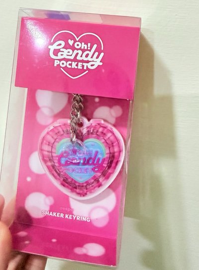 全新未拆 Oh! Caendy Pocket 白情鑰匙圈冬