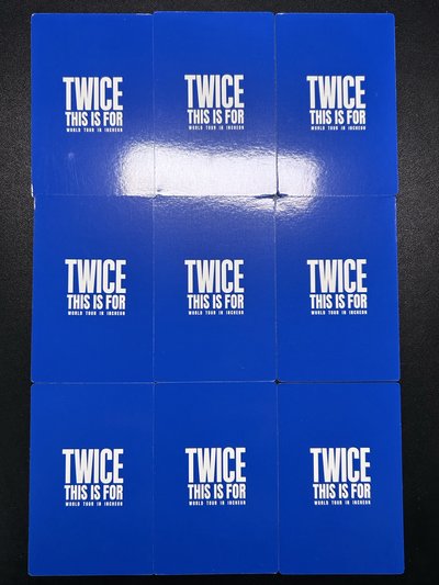 六巡仁川場Day2 入場卡一套