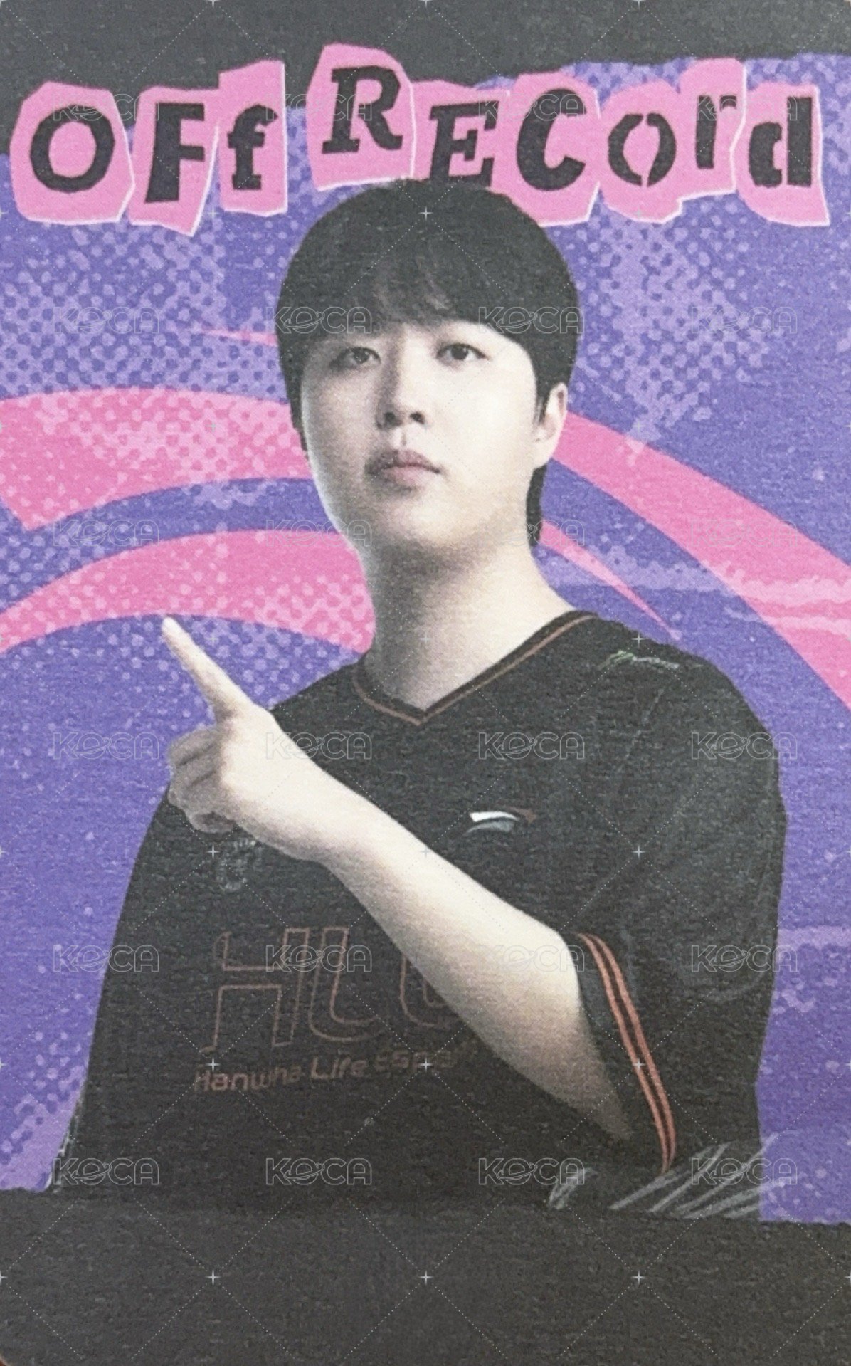 26HLE 會員 二月 會員禮卡 off record 背面