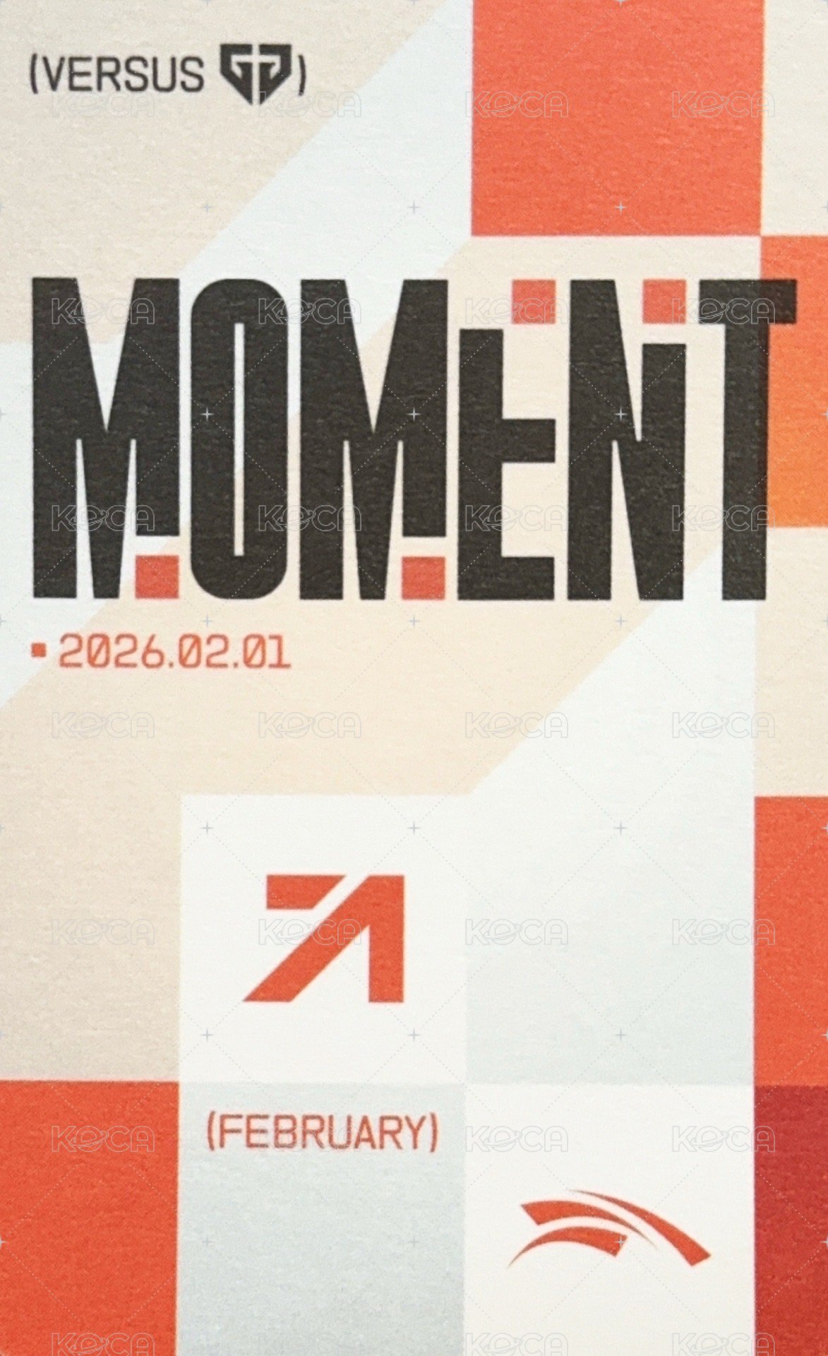 26HLE 會員 二月 會員禮卡 moment 背面