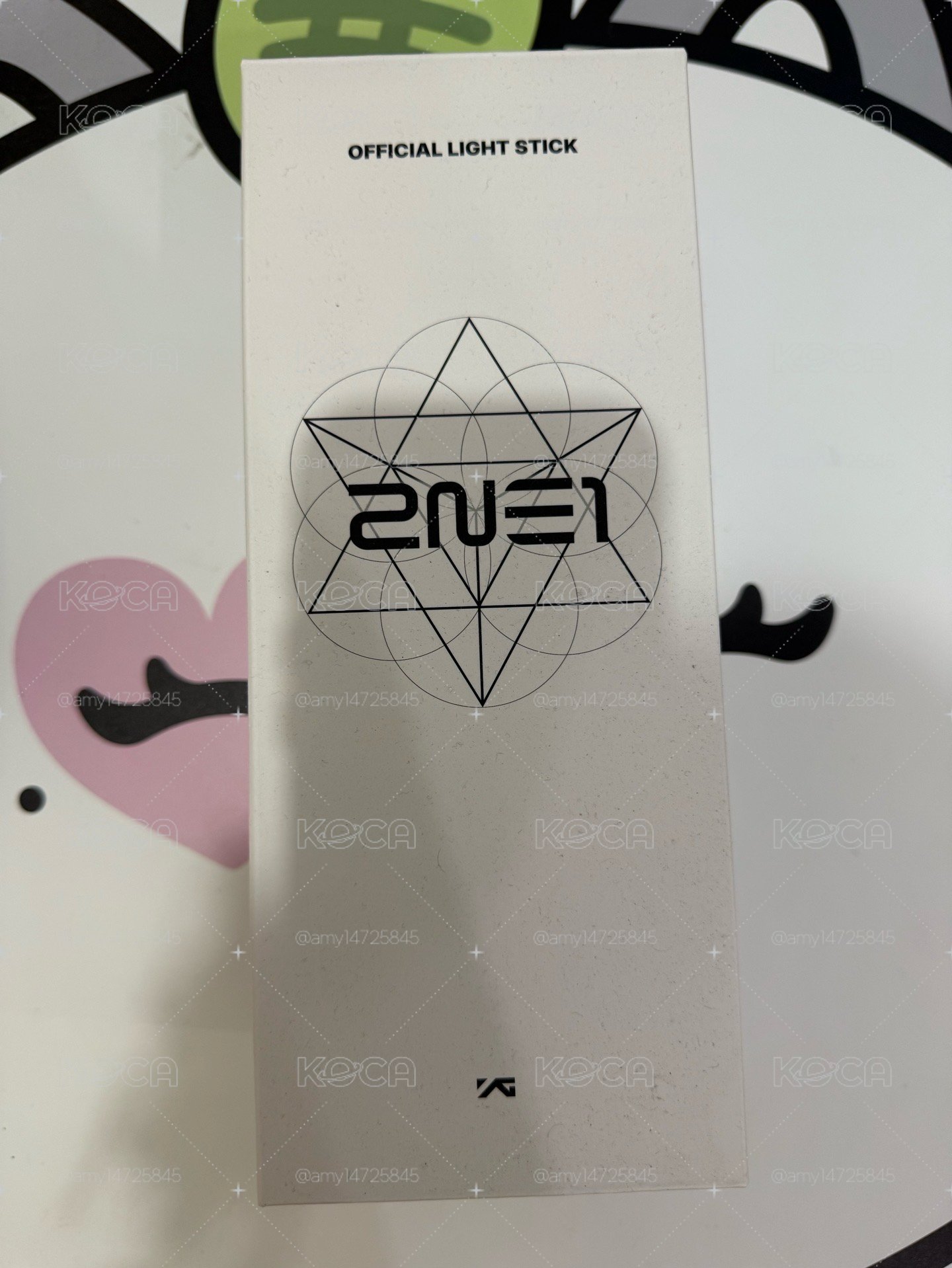 2NE1 白色手燈