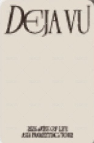 26 fm 周邊卡 秘密訊息卡set 背面