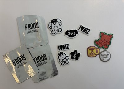 Ateez 8 room 燙布貼