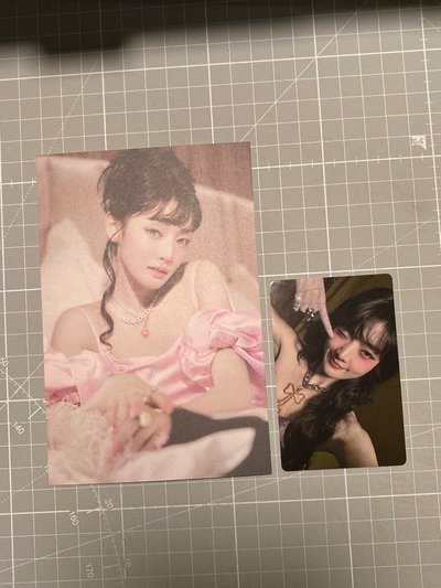 minnie 黑膠專卡+明信片