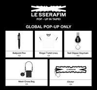 LE SSERAFIM POP-UP in TAIPEI 快閃限定商品
