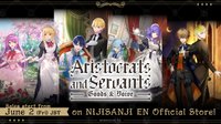 NIJISANJI Aristocrats and Servants Goods