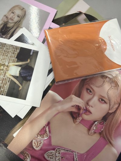 BLACKPINK 明信片/rosé雪花秀小卡